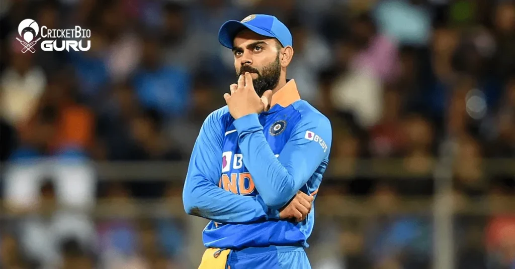 Virat kohli height age bio his journey cricket bio guru
